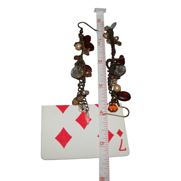 BoHo Hippie Gypsy Dangle Earrings - Picture 7 of 7